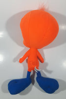 2014 Toy Factory Warner Bros Looney Tunes Tweety Bird Neon Orange 14" Tall Plush Toy Character