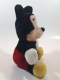 Disneyland Walt Disney World Mickey Mouse 8" Tall Stuffed Toy Character with Tags