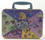 Willy Wonka's Candy Factory Embossed Tin Metal Lunch Box