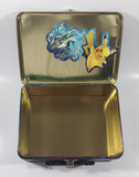 2015 Pokemon Trading Card Game Tin Metal Lunch Box EMPTY