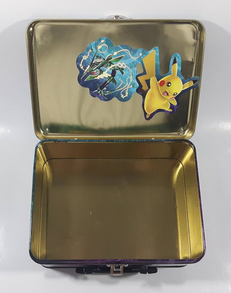 pokemon trading card game lunch box 2015 Pokemon Trading Card Game Tin Metal Lunch Box EMPTY