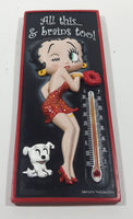 Spoontiques Betty Boop 3" x 7 1/2" Resin Mercury Thermometer