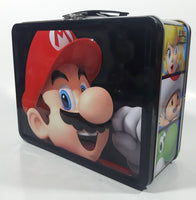 2015 Nintendo Super Mario with Characters Embossed Tin Metal Lunch Box