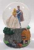 Enesco Disney Sleeping Beauty Musical Music Box Resin Glass Snow Globe Plays Sleeping Beauty Waltz