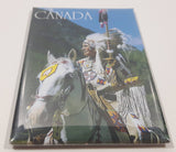 Canada Native Aboriginal Indian Chief on White Horse Fridge Magnet