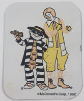 Rare 1992 McDonald's Hamburglar and Ronald McDonald Thin Fridge Magnet