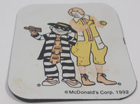 Rare 1992 McDonald's Hamburglar and Ronald McDonald Thin Fridge Magnet