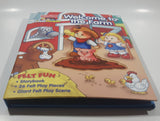 2011 Fisher Price Little People Welcome To The Farm Hard Cover Book with Felt Pieces