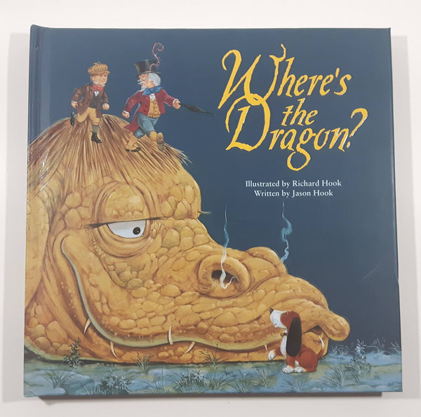 2004 Where's The Dragon? Embossed Hard Cover Book