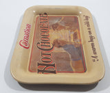 Carnation Hot Chocolate "A warm hug on a cold day" Small Metal Tray