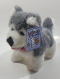 Arctic Circle Enterprises Alaskan Friends Husky Dog Pup 9" Long Toy Stuffed Plush Animal New with Tags