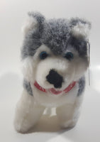 Arctic Circle Enterprises Alaskan Friends Husky Dog Pup 9" Long Toy Stuffed Plush Animal New with Tags