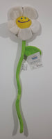 LPN Trading Bendable White Flower 18" Long Toy Stuffed Plush New with Tags