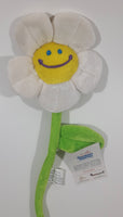 LPN Trading Bendable White Flower 18" Long Toy Stuffed Plush New with Tags