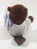 Sears Maple Beaver with Bicycle Shirt 5 1/2" Tall Toy Stuffed Animal Plush New with Tags