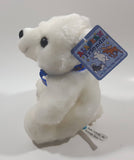 Arctic Circle Enterprises Alaskan Friends White Teddy Bear 6" Tall Toy Stuffed Plush Animal New with Tags