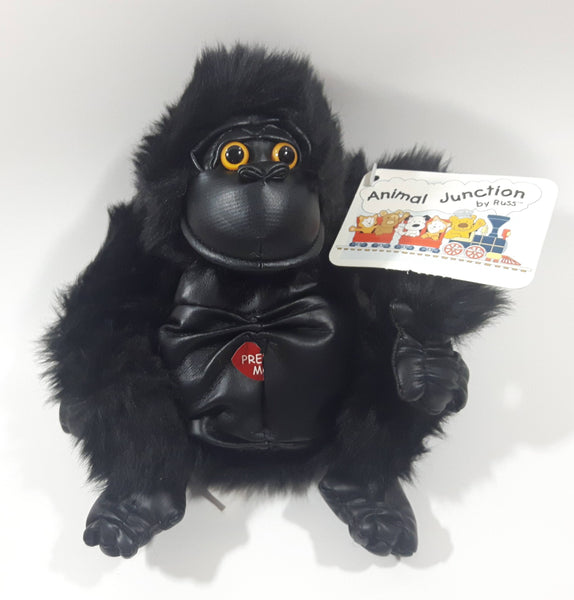 Russ Animal Junction Whistling Gorilla 7" Tall Toy Stuffed Plush Animal New with Tags