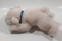 The Stuffed Animal House White Teddy Bear 7 1/2" Long Toy Stuffed Animal Plush New with Tags