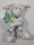White Bunny Rabbit 9" Tall Toy Stuffed Animal Plush with Up with People Lapel Pin