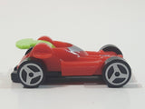 Kinder Surprise MPG #11 Orange and Green Plastic Snap Together Toy Race Car Vehicle