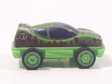 Kinder Surprise MPG UN 056 #97 Green Pullback Plastic Snap Together Toy Race Car Vehicle