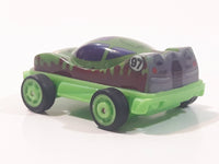 Kinder Surprise MPG UN 056 #97 Green Pullback Plastic Snap Together Toy Race Car Vehicle