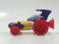 Big Idea Inc. VeggieTales Larry Boy Mobile Purple Yellow Red 3 3/4" Long Plastic Toy Car Vehicle