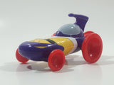 Big Idea Inc. VeggieTales Larry Boy Mobile Purple Yellow Red 3 3/4" Long Plastic Toy Car Vehicle