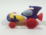 Big Idea Inc. VeggieTales Larry Boy Mobile Purple Yellow Red 3 3/4" Long Plastic Toy Car Vehicle