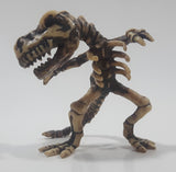 T-Rex Tyrannosaurus Rex Dinosaur Fossil Skeleton 2 1/4" Tall PVC Toy Figure