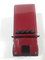 2006 McDonald's #1 Hummer H1 Push and Go Friction Motorized Dark Red Plastic Die Cast Toy Car Vehicle