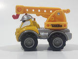 2001 Maisto Hasbro Tonka Lil Chuck & Friends Crane Truck Grey Yellow Die Cast Toy Car Vehicle