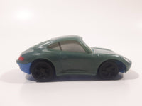 2006 McDonald's Disney Pixar Cars Sally Porsche Light Green Pullback Plastic Die Cast Toy Car Vehicle
