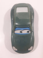 2006 McDonald's Disney Pixar Cars Sally Porsche Light Green Pullback Plastic Die Cast Toy Car Vehicle