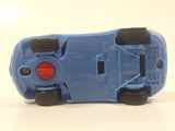 2006 McDonald's Disney Pixar Cars Sally Porsche Light Blue Pullback Plastic Die Cast Toy Car Vehicle