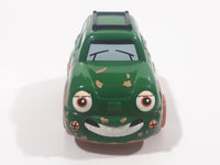 2000 Chevron Mini Cars Freddy 4-Wheeler MC 4 Green and Brown Plastic Die Cast Toy Car Vehicle