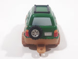 2000 Chevron Mini Cars Freddy 4-Wheeler MC 4 Green and Brown Plastic Die Cast Toy Car Vehicle