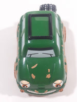 2000 Chevron Mini Cars Freddy 4-Wheeler MC 4 Green and Brown Plastic Die Cast Toy Car Vehicle