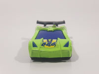 2009 Hot Wheels Impavido 1 Bright Green 3/7 Die Cast Toy Car Vehicle McDonald's Happy Meal