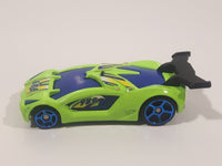 2009 Hot Wheels Impavido 1 Bright Green 3/7 Die Cast Toy Car Vehicle McDonald's Happy Meal