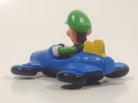 2014 McDonald's Nintendo Mario Kart Luigi Blue Toy Race Car Vehicle