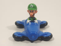 2014 McDonald's Nintendo Mario Kart Luigi Blue Toy Race Car Vehicle