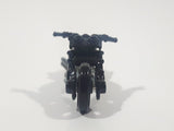 2001 Hot Wheels Blast Lane Motorcycle Black Die Cast Toy Motorbike Vehicle