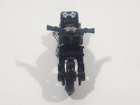 2001 Hot Wheels Blast Lane Motorcycle Black Die Cast Toy Motorbike Vehicle