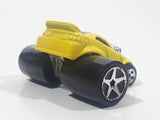 2004 Hot Wheels First Editions Fatbax 04 Mustang GT Yellow Die Cast Toy Car Vehicle