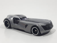 2010 Hot Wheels Battle Force 5 Fused Reverb Grey Die Cast Toy Car Vehicle