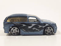 2003 Hot Wheels First Editions Boom Box Metallic Blue Grey Die Cast Toy Car Vehicle