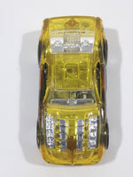 2006 Hot Wheels Track Aces Horseplay Transparent Yellow Die Cast Toy Car Vehicle
