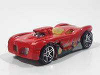 2007 Hot Wheels Heat Fleet 16 Angels Red Die Cast Toy Car Vehicle