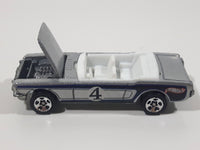 2002 Hot Wheels '65 Mustang Convertible Silver Die Cast Toy Car Vehicle
